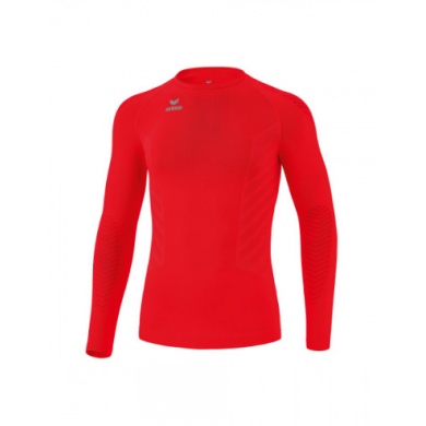 Erima Funktionsunterwäsche Langarmshirt Athletic Rundhals (nahtlos) rot Herren